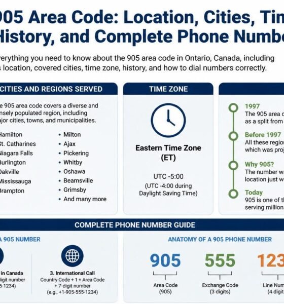 905 area code