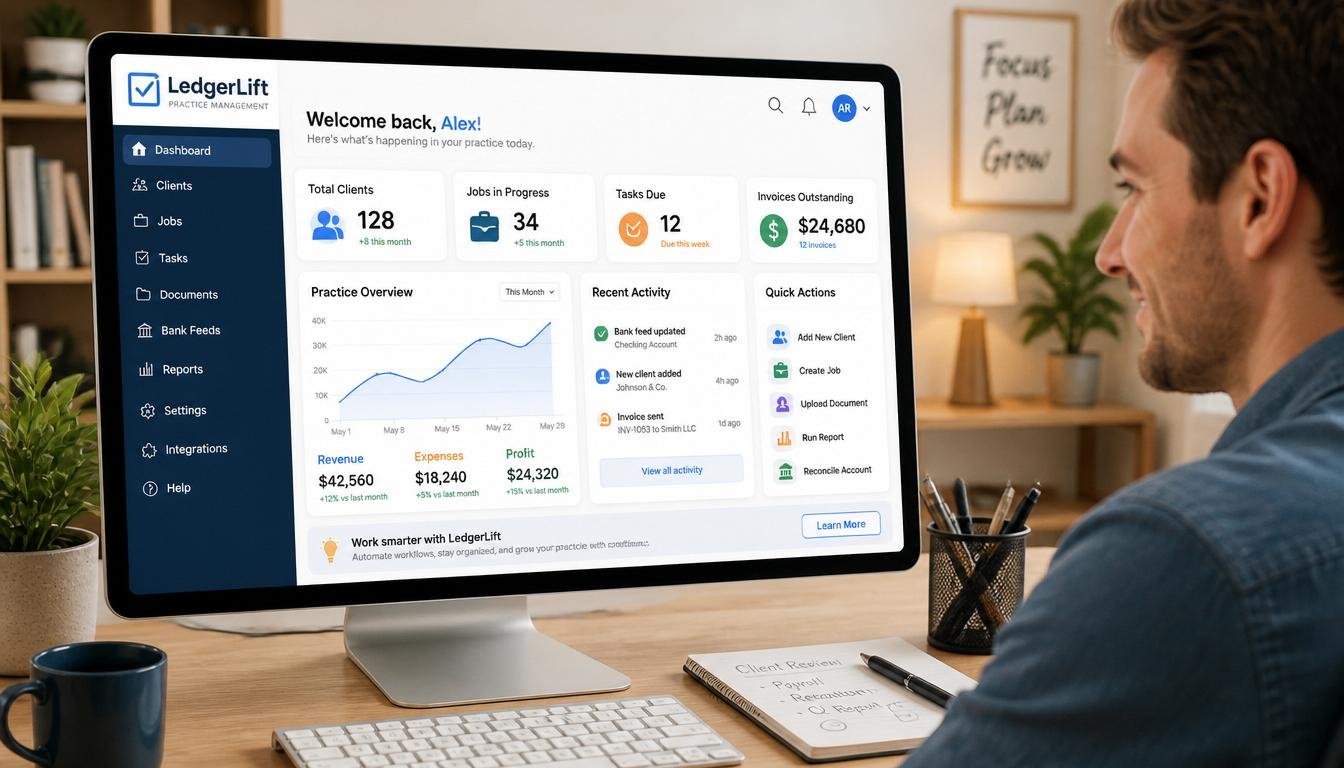bookkeeping practice management software​
