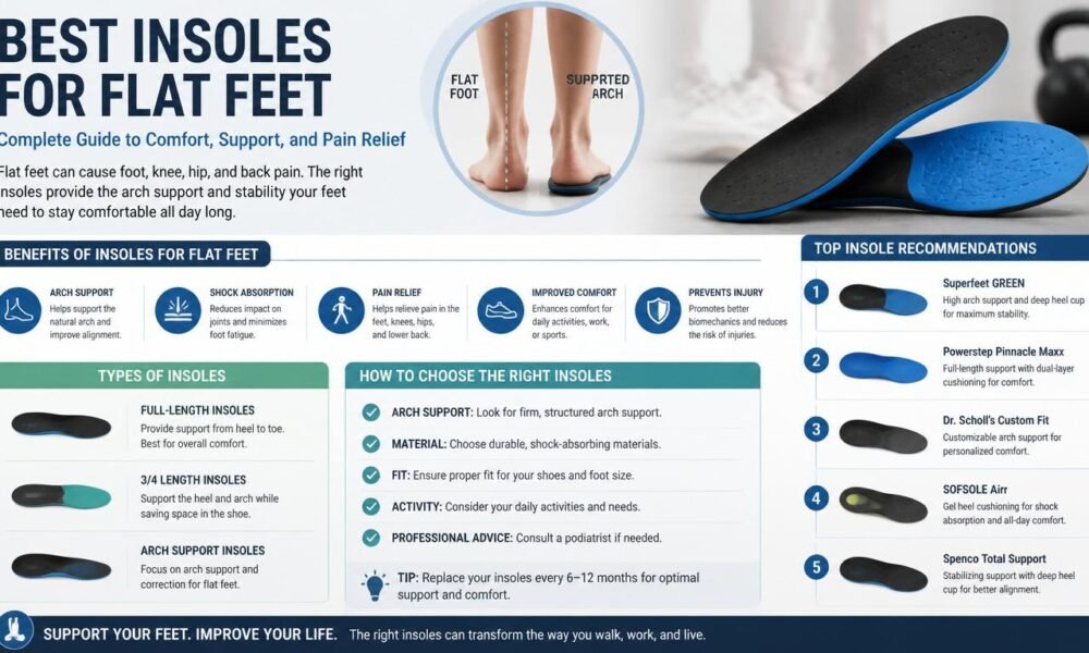 insoles for flat feet