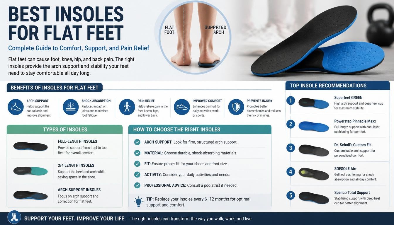 insoles for flat feet