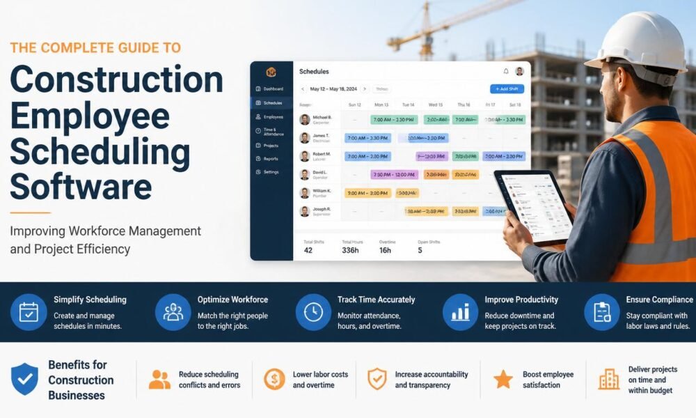 construction employee scheduling software
