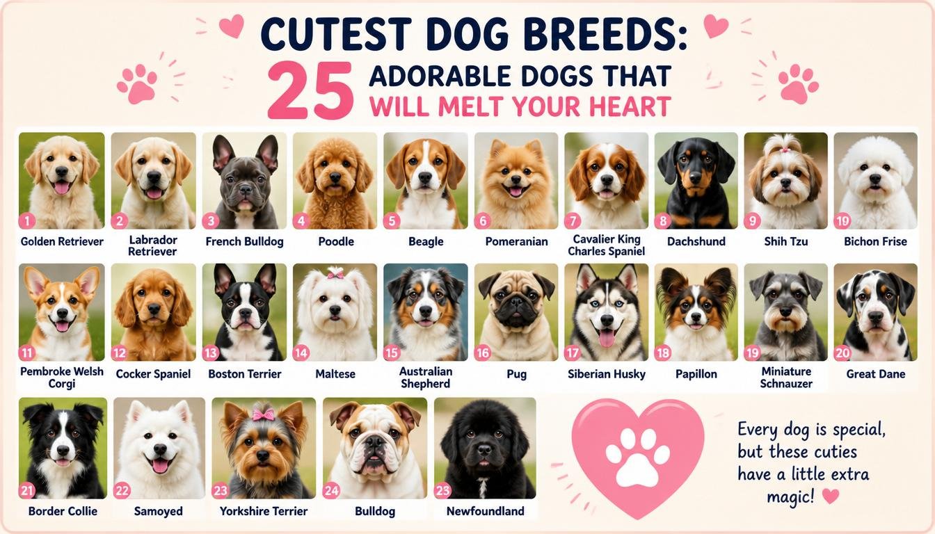 cutest dog breeds