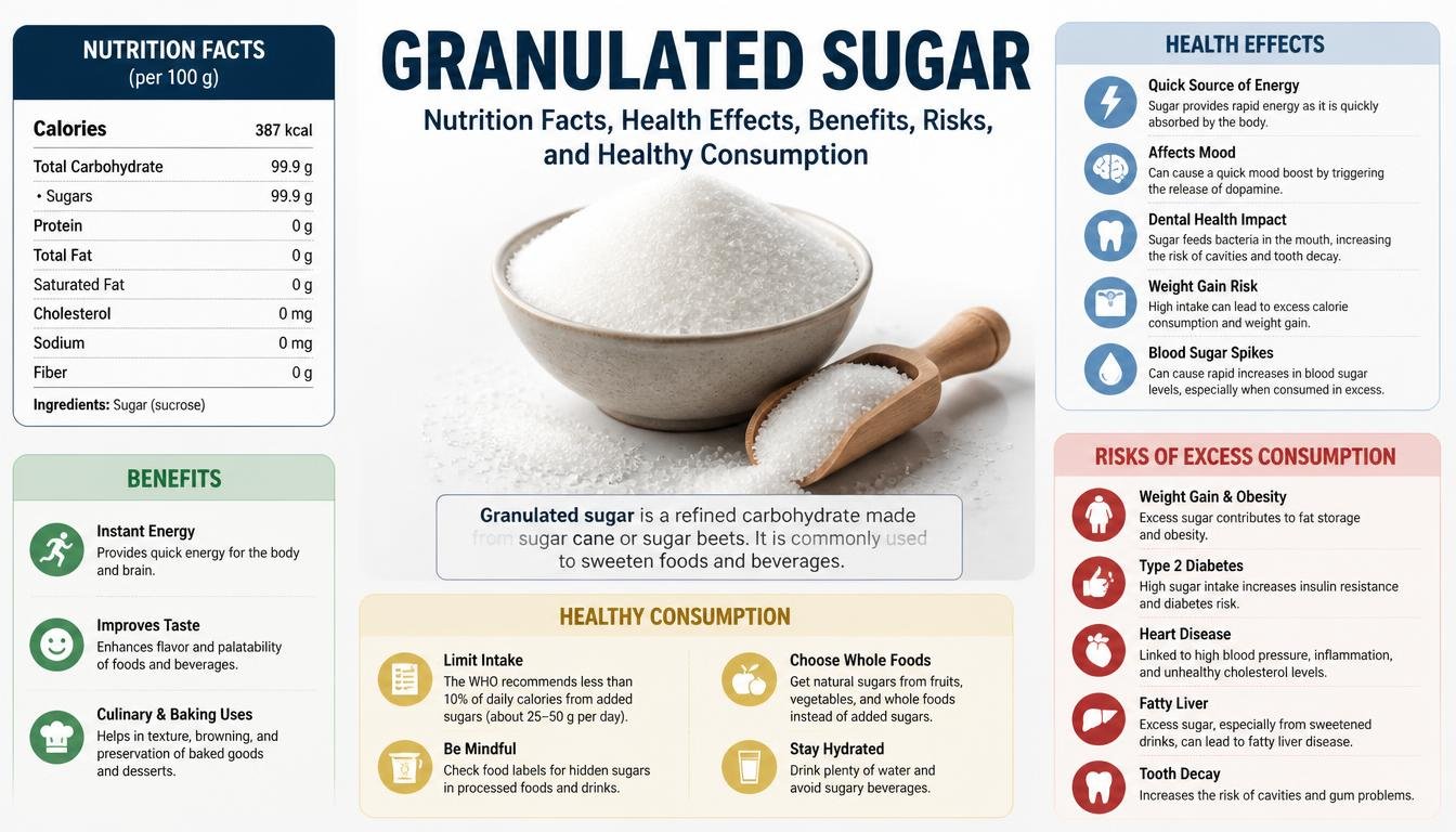 granulated sugar