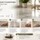 how to clean stone countertops