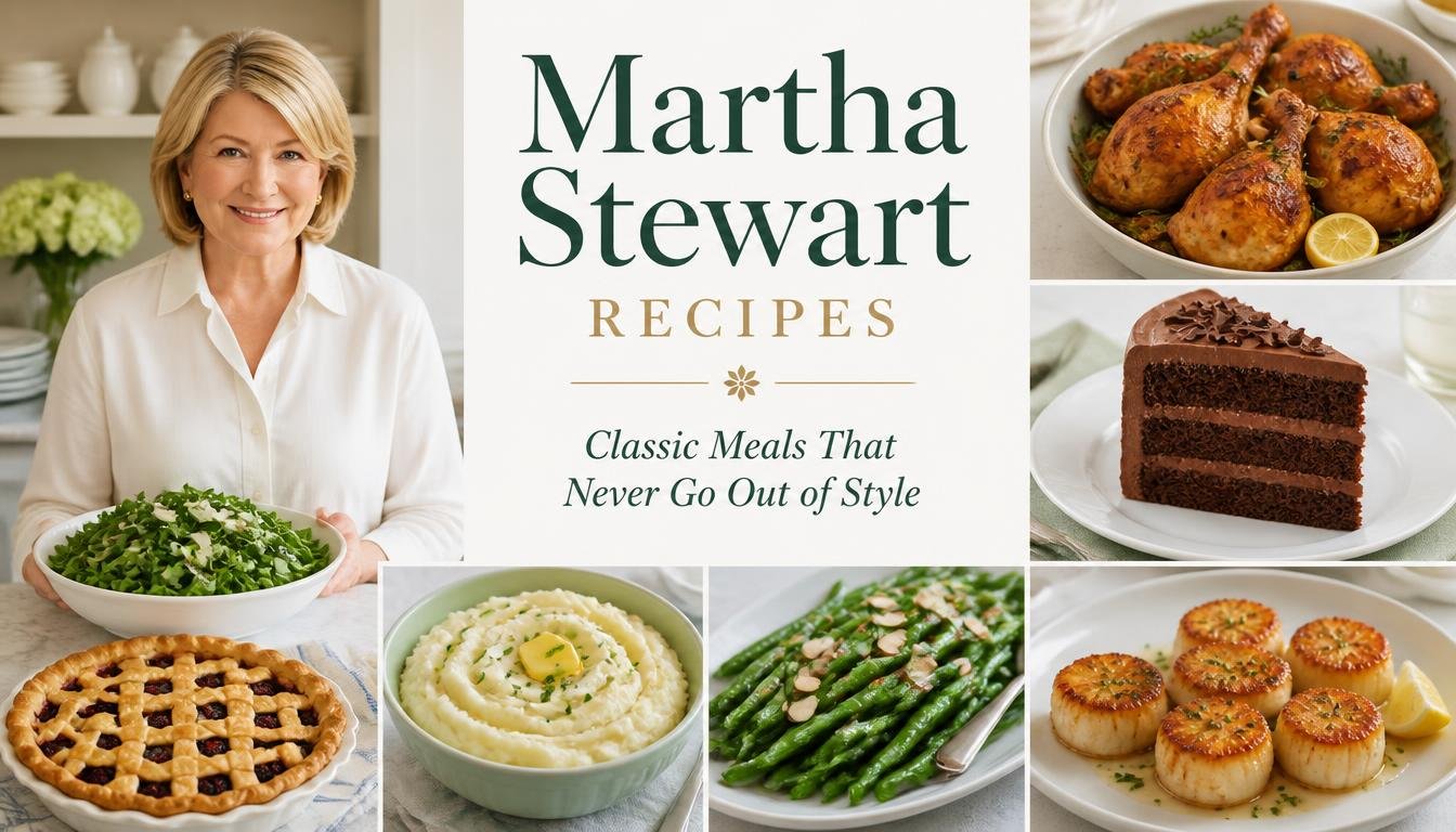 martha stewart recipes