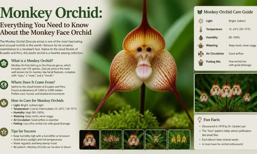 monkey orchid