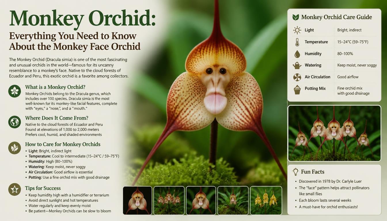 monkey orchid