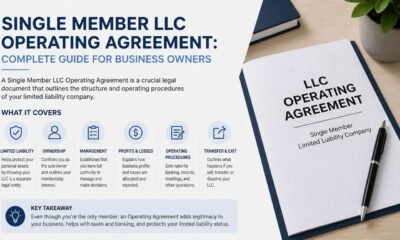 single member llc operating agreement