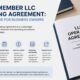 single member llc operating agreement