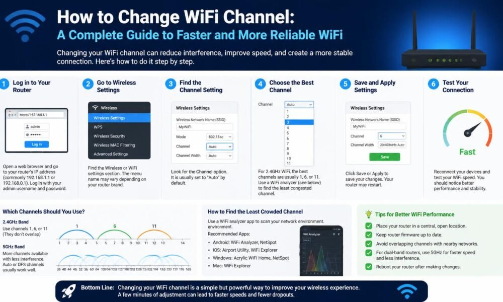 how to change wifi channel