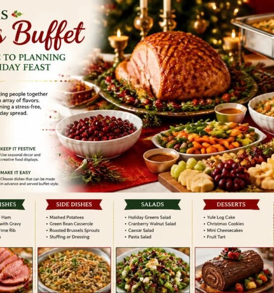 ideas christmas buffet