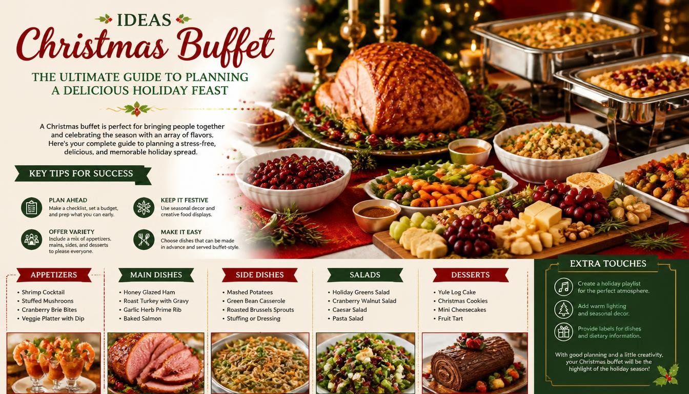 ideas christmas buffet