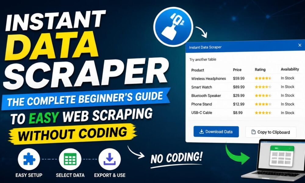 instant data scraper
