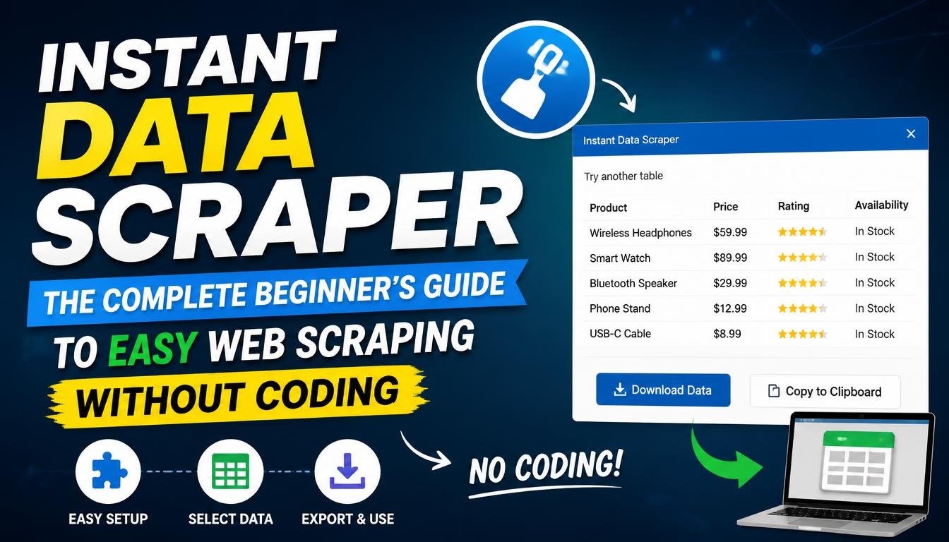 instant data scraper