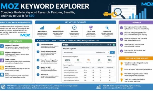moz's keyword explorer