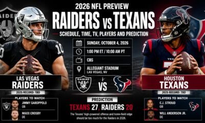 raiders vs texans