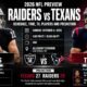 raiders vs texans